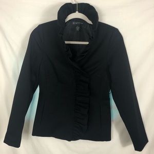 INC International Concepts  Ruffled Ponte Jacket